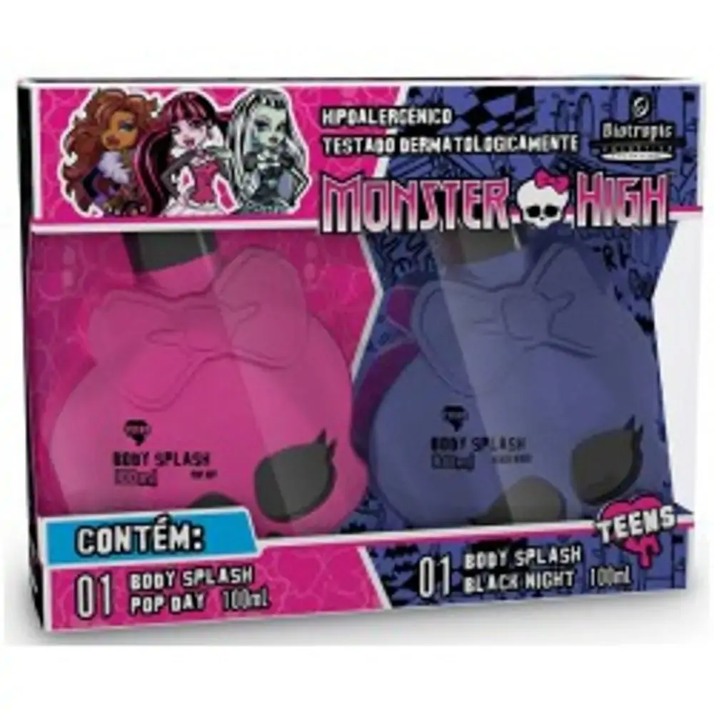 Kit Mosnter Hight Sh Cond 3d Body Black Night