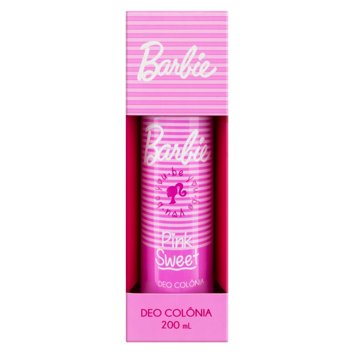 Deo Colônia Pink Sweet Barbie Nutriex Marcas Teens Caixa 200ml