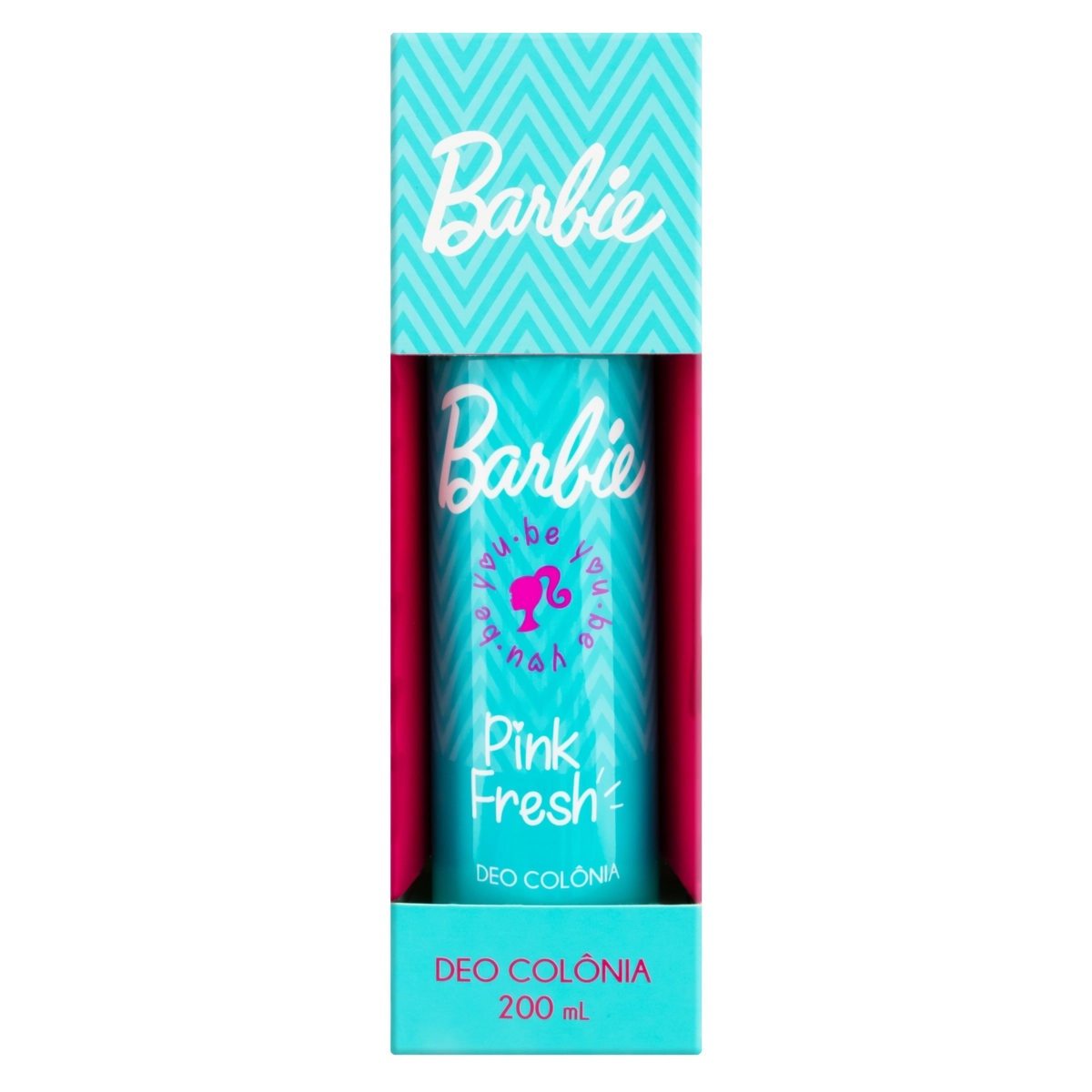 Deo Colônia Pink Fresh Barbie Nutriex Marcas Teens Caixa 200ml