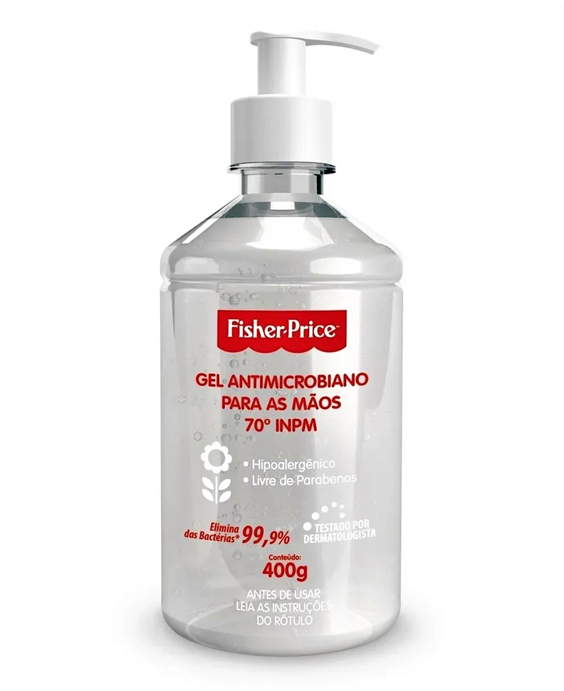 Gel Antibac Fisher Price P/maos Mamae 400gr