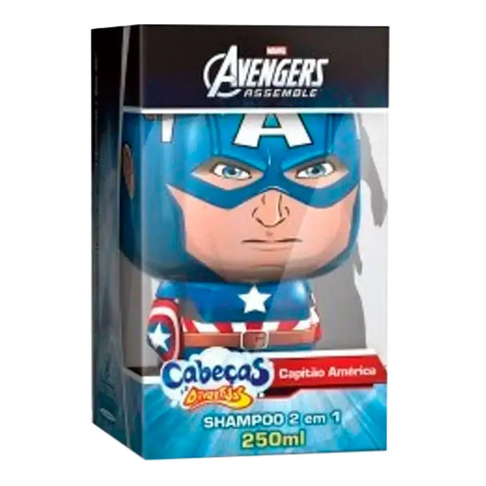 Shampoo Inf Avengers 2x1 Capitao America