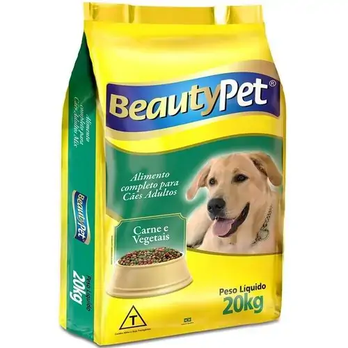 Racao Caes Beauty Pet 20kg Car Veg