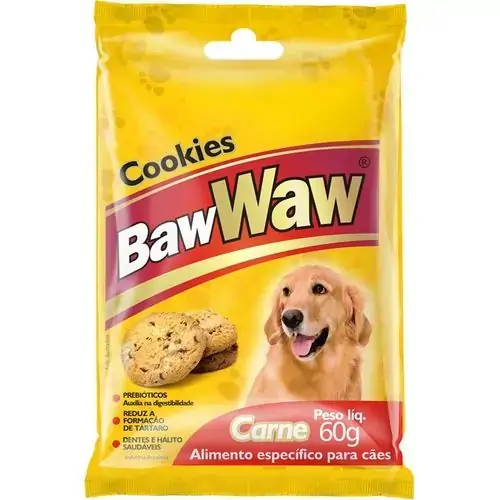 Cookies Baw Waw 60gr P/caes Carne