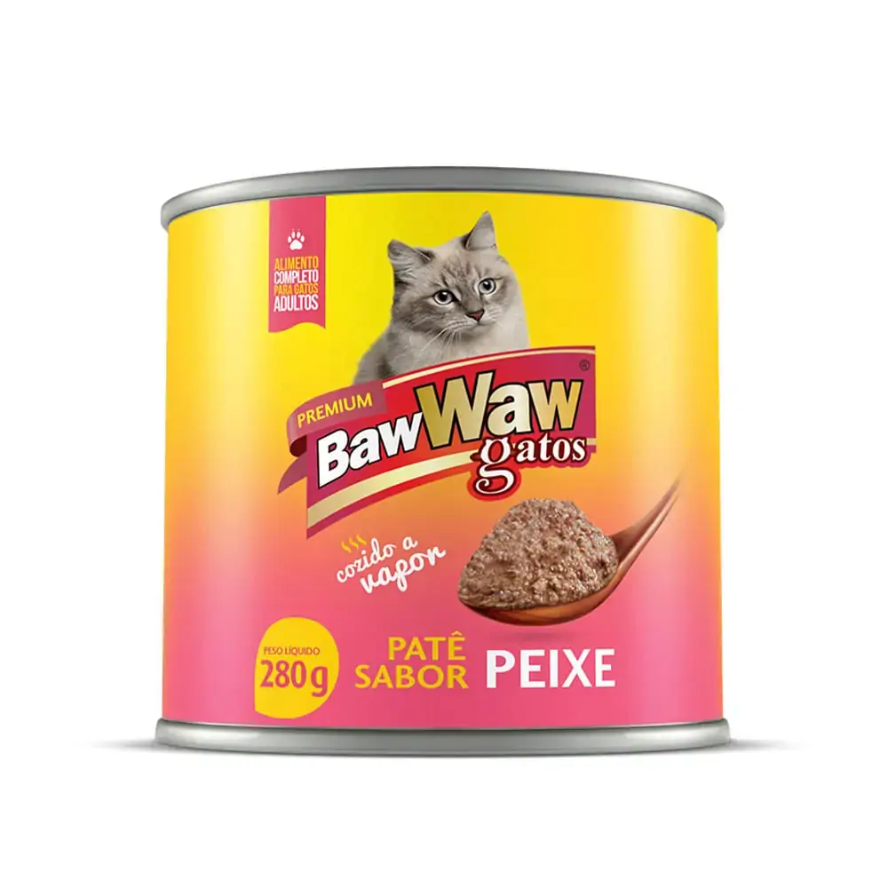Alim Gatos Baw Waw Salmao Lta