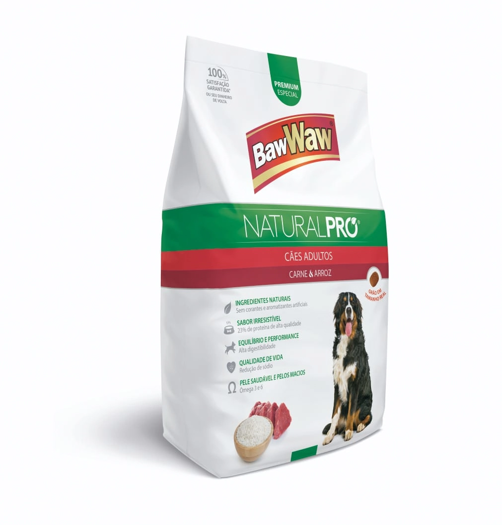 Alim P/caes Baw Waw Pro Alim Carne E Arroz 6kg