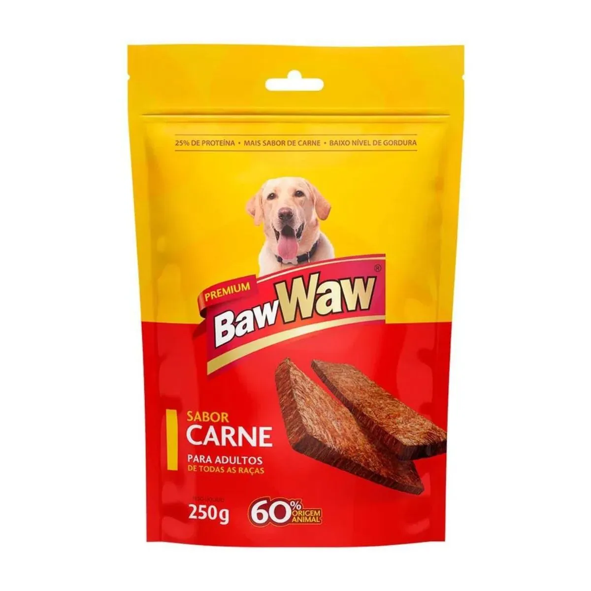 Bifinho Caes Baw Waw 250g Carne