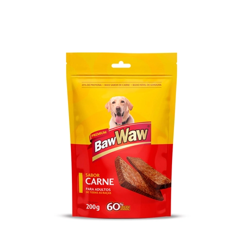 Bifinho Baw Waw Caes 200g Ad Carne