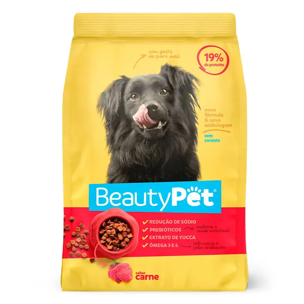 Beauty Pet Alimento Cao Carne 01x10,1kg