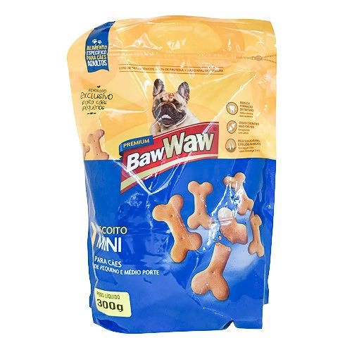 Bisc Baw Waw P/ Caes Mini 300gr