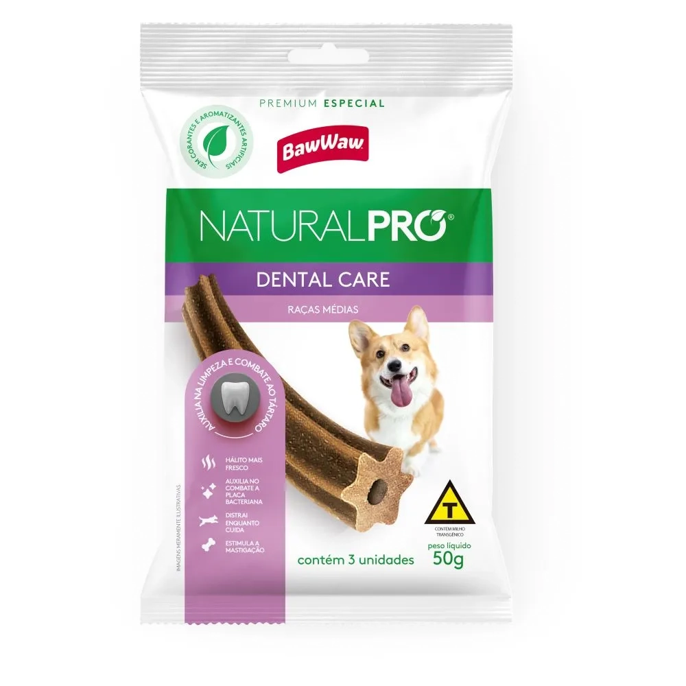 Snack Caes Baw Waw Natural Pro Rm 50g Dental Care