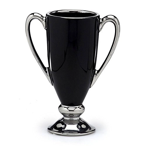 Vaso Ceramica Preto C/alça Espressione