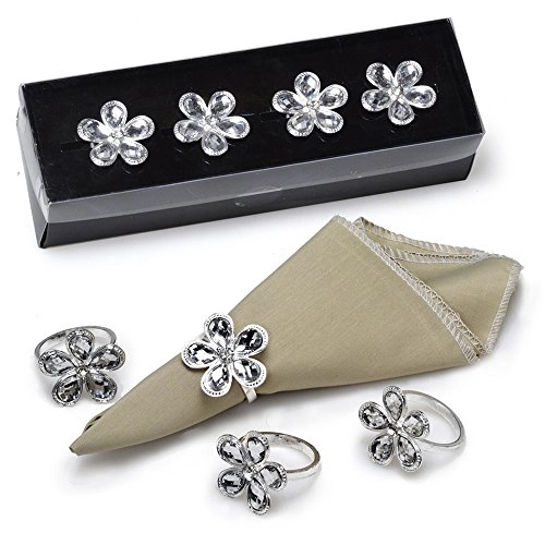Anel P/guardanapo Espressione Metal Flor