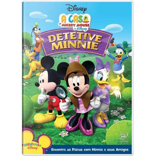 Dvd A Casa Do Mickey Mouse Detetive Minnie