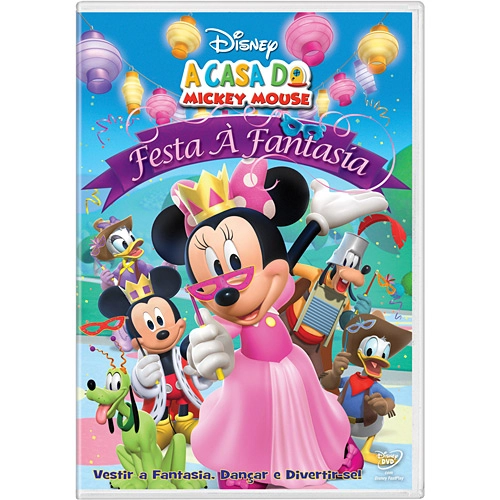 Dvd A Casa Do Mickey Mouse: Festa à Fantasia