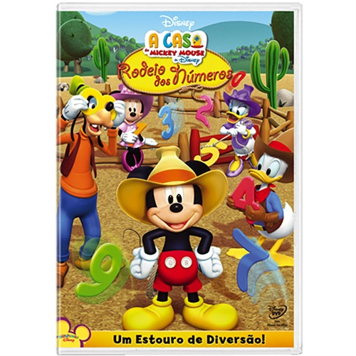 Dvd A Casa Do Mickey Mouse: Rodeio Dos Números