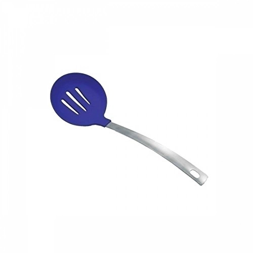 Escumadeira Silicone Craw Redonda Azul