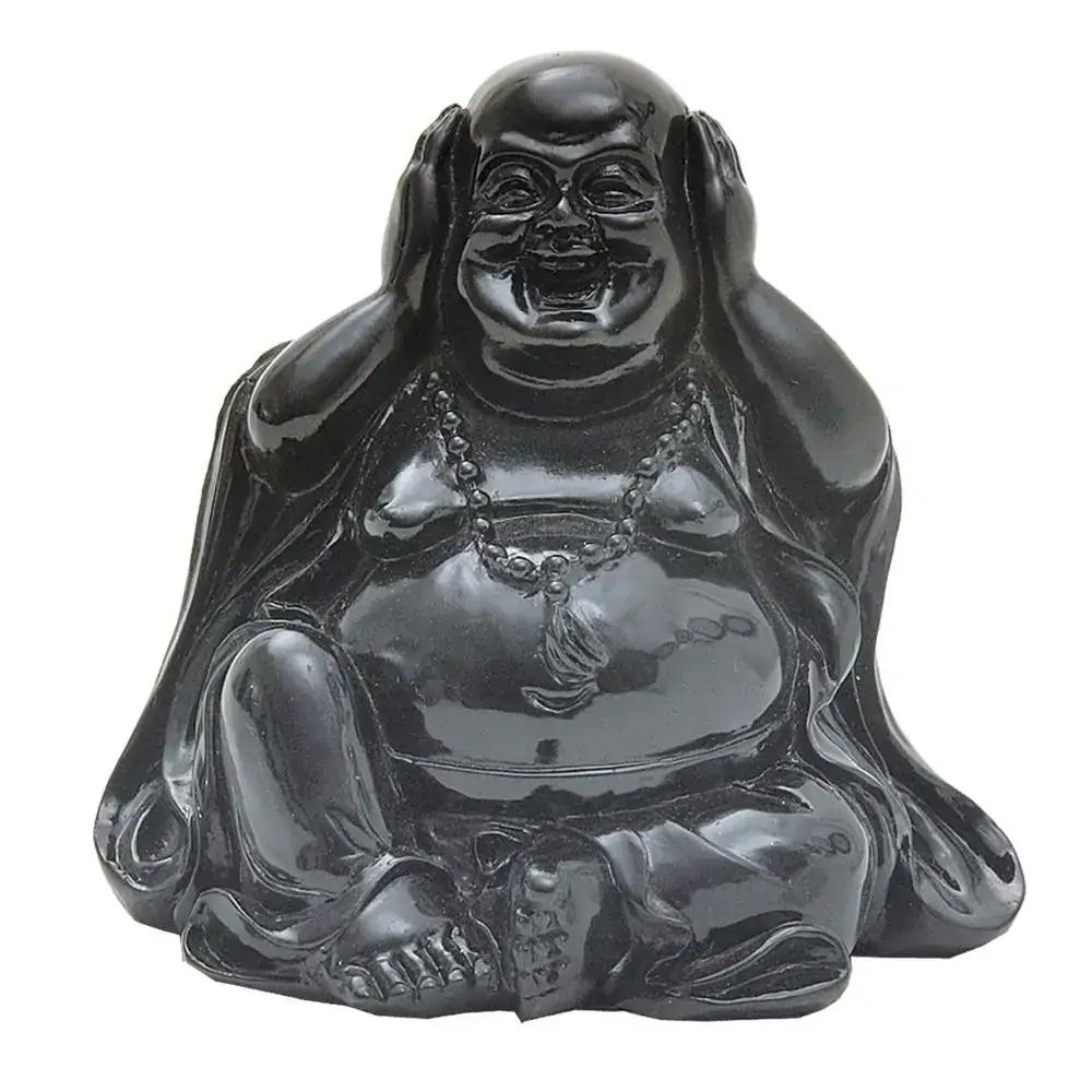 Buda Decorativa Dourado Btc