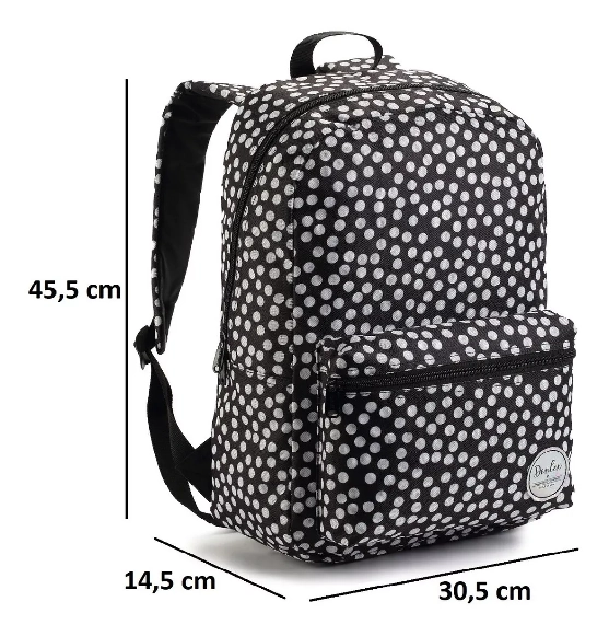 Mochila Juvenil Feminina Dl1221 Denlex