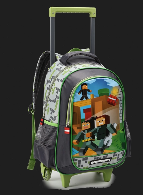 Mochila Rodas Infantil Feminina Dl1388 Denlex