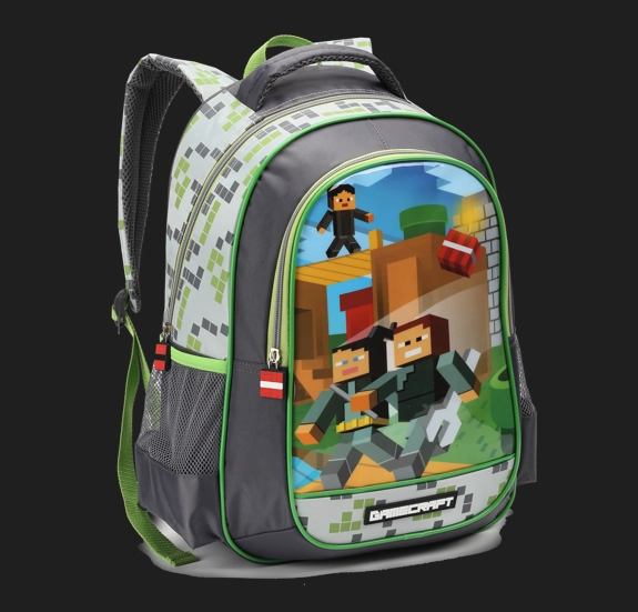 Mochila Infantil Masculina Dl1387 Denlex