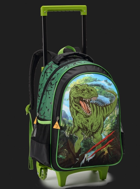 Mochila Rodas Infantil Masculina Dl1392 Denlex