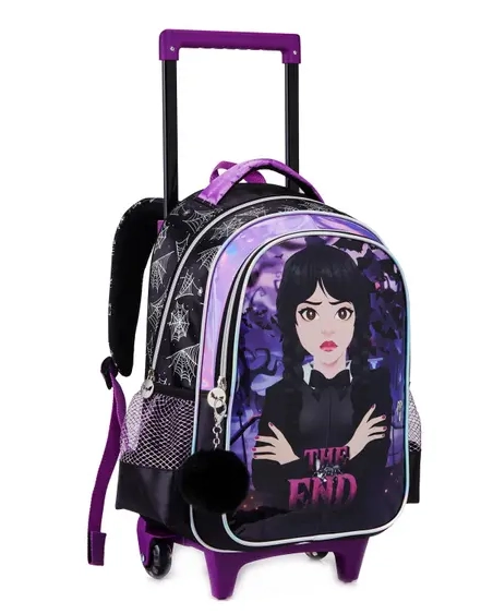 Mochila Infantil Feminina Carrinho Dl1565 Denlex