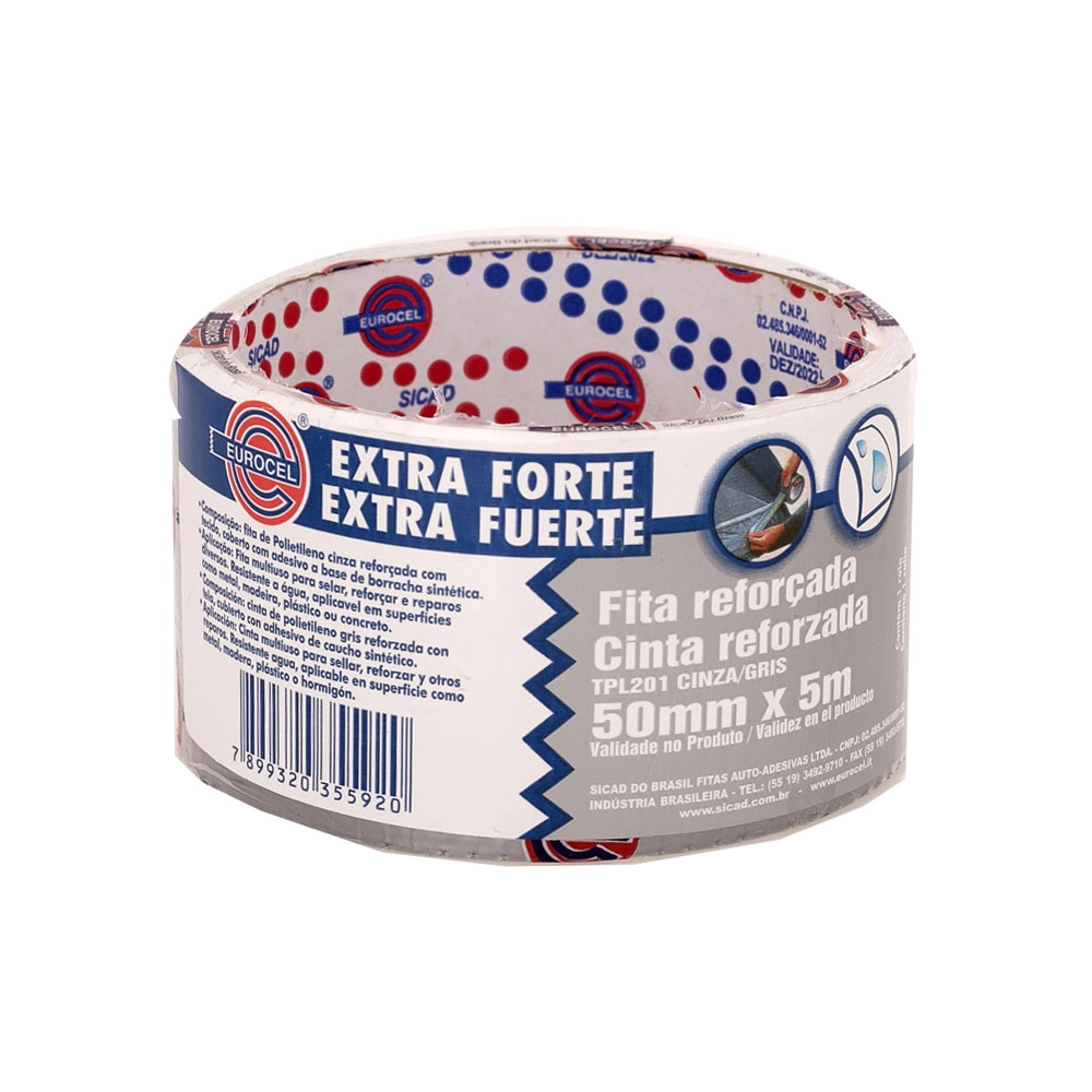 Fita Silver Tape 50x5m Eurocel
