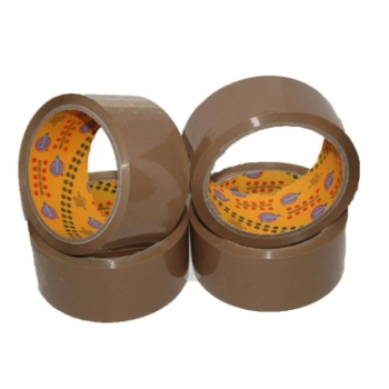 Fita Adesiva Euro Marrom 45 X 45