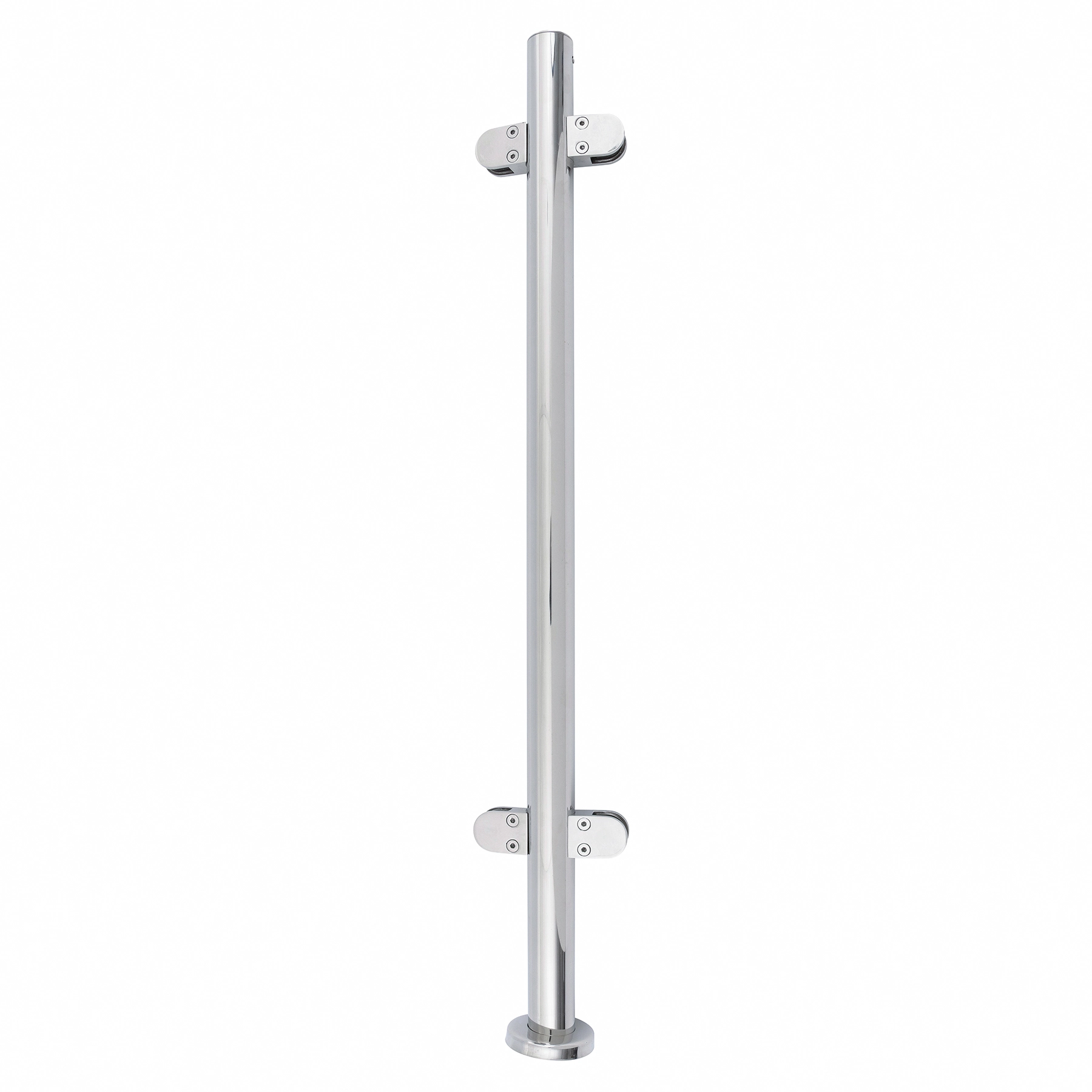 Poste Liso Metal Inox 8x95cm Geris