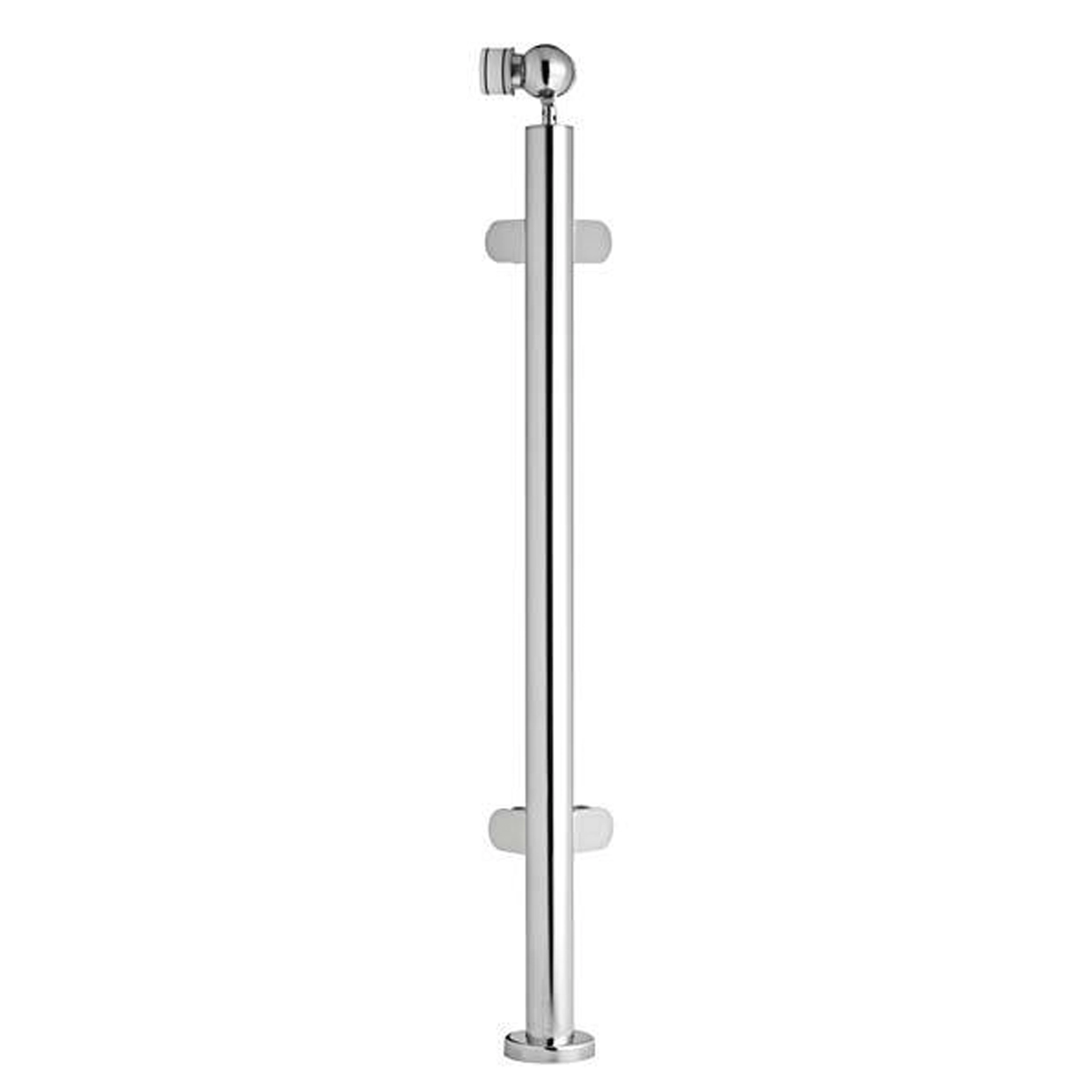 Poste Liso Metal Inox 8x90cm Geris
