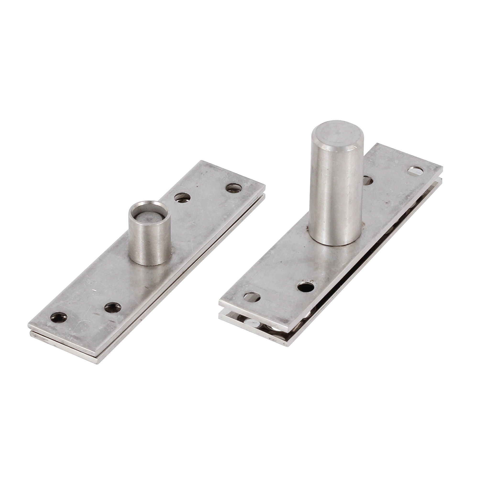Dobradiça para Porta em Inox Prata Geris
