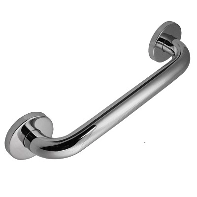 Barra De Apoio Deficiente Idoso 40cm Geris Inox C/ Parafusos