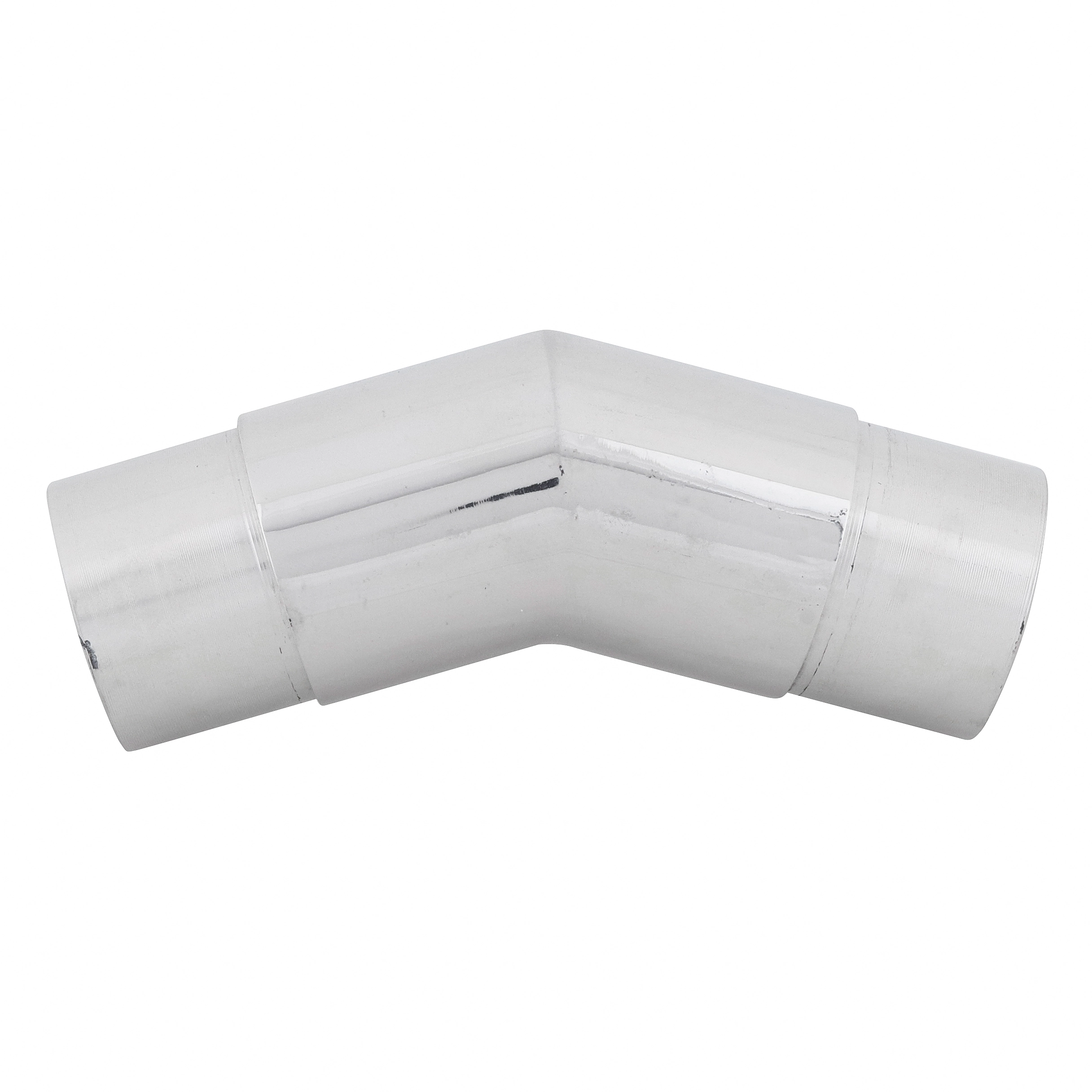 Cotovelo para Corrimão em Inox Curvo 148° Tubo Redondo 44x1,2mm Geris