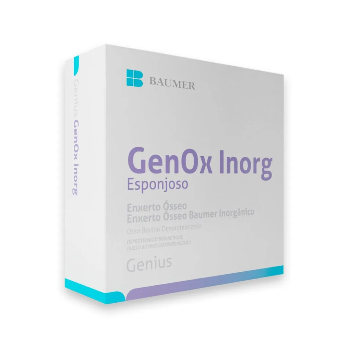 Enxerto Ósseo Bovino Genox Inorgânico 0,5x1,0mm - Baumer