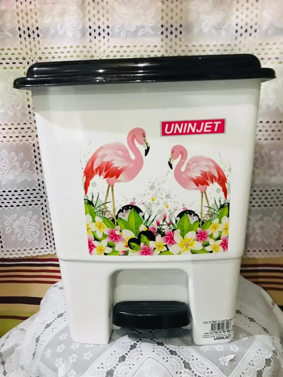 Lixeira Uninjet Decor C/pedal