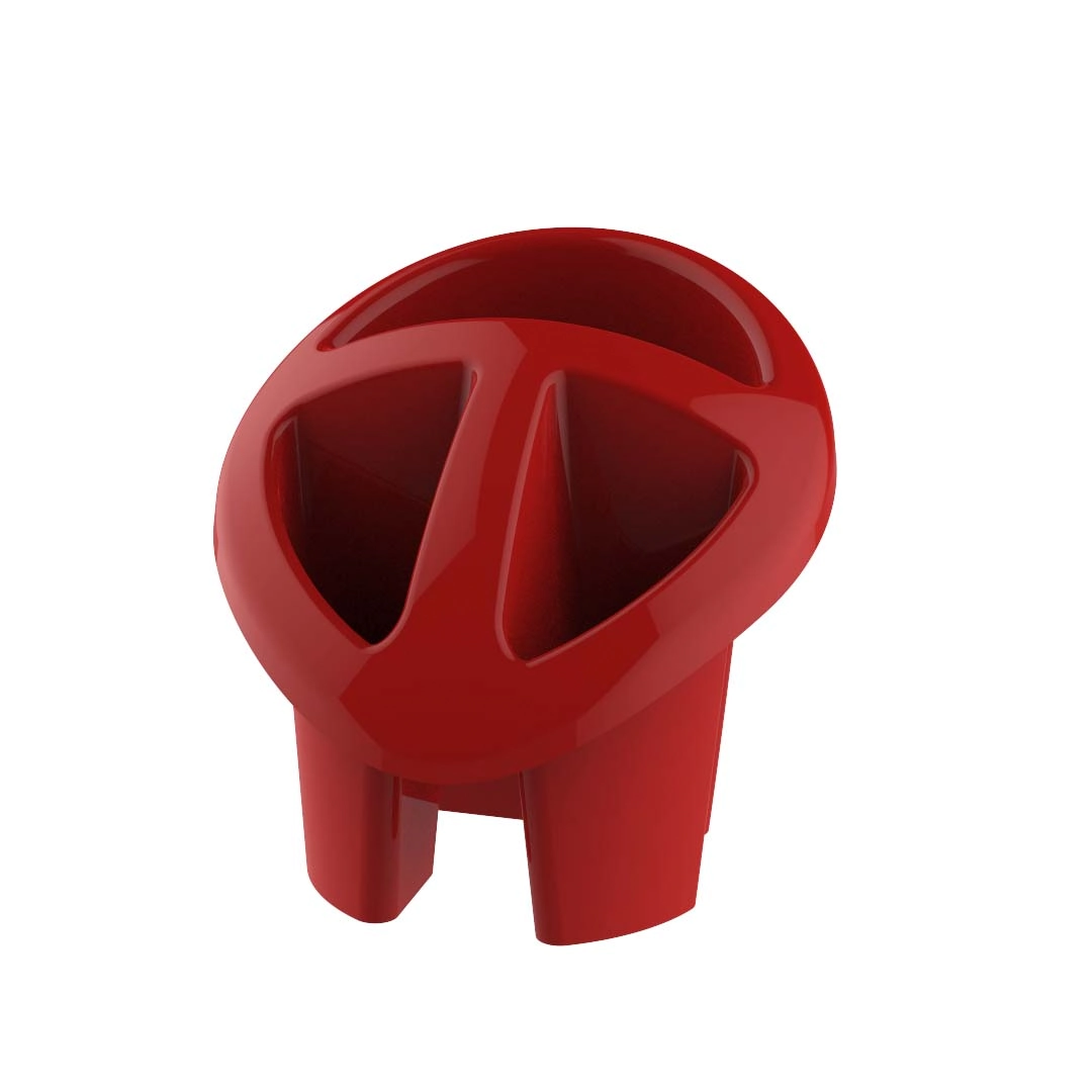 Escorredor Plast De Talheres Vermelho Un 1