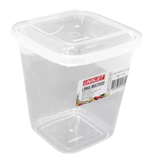 Container Quad Alto 900ml Pp Na 1139 Uninjet
