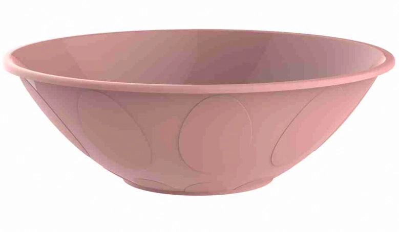 Saladeira Redonda Rosa 4l Rosa 1241 Uninjet