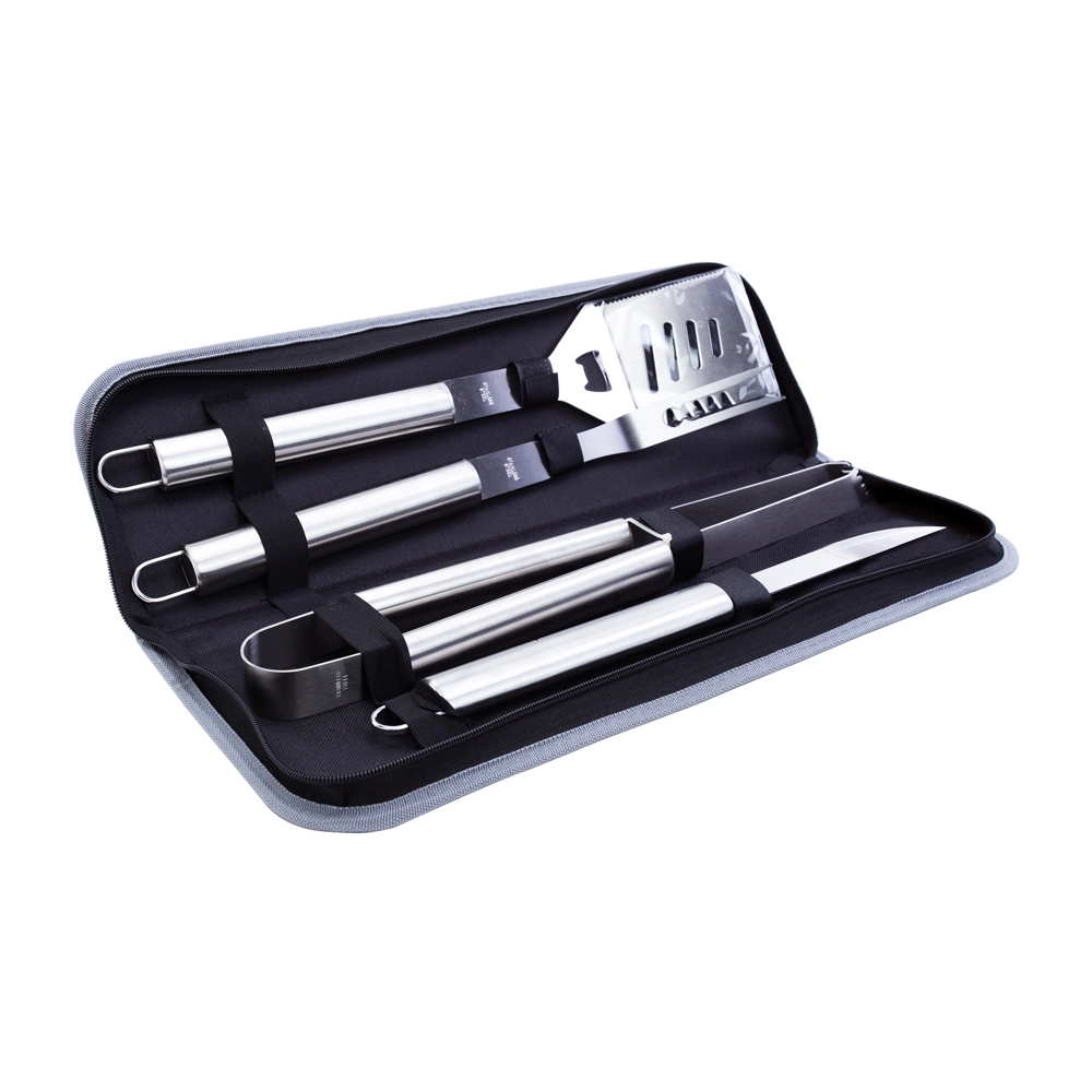 Kit Churrasco Pra Pto 4pcs 1115164 Cromus
