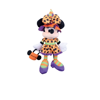 Minnie Pelucia Bruxinha Laranja 30cm 29003988 Cromus