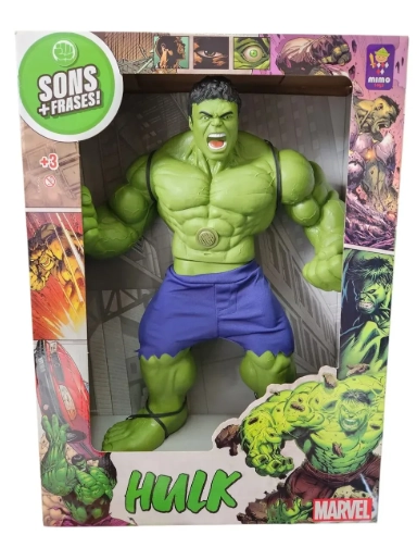 Boneco Hulk Universe Com Sons E Frases 591 Mimo Brinquedos
