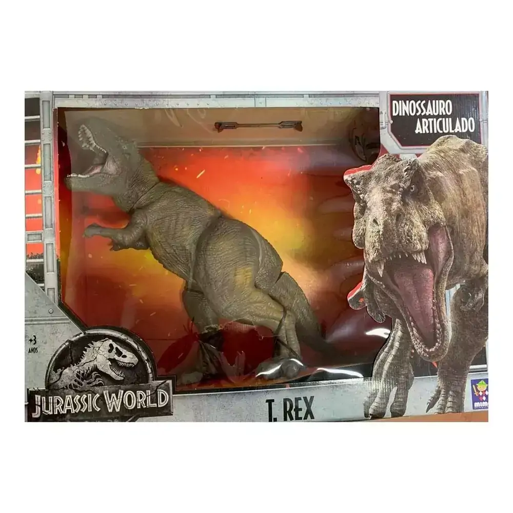 Figura Articulada - 67 Cm - Jurassic World - T-Rex - Mimo