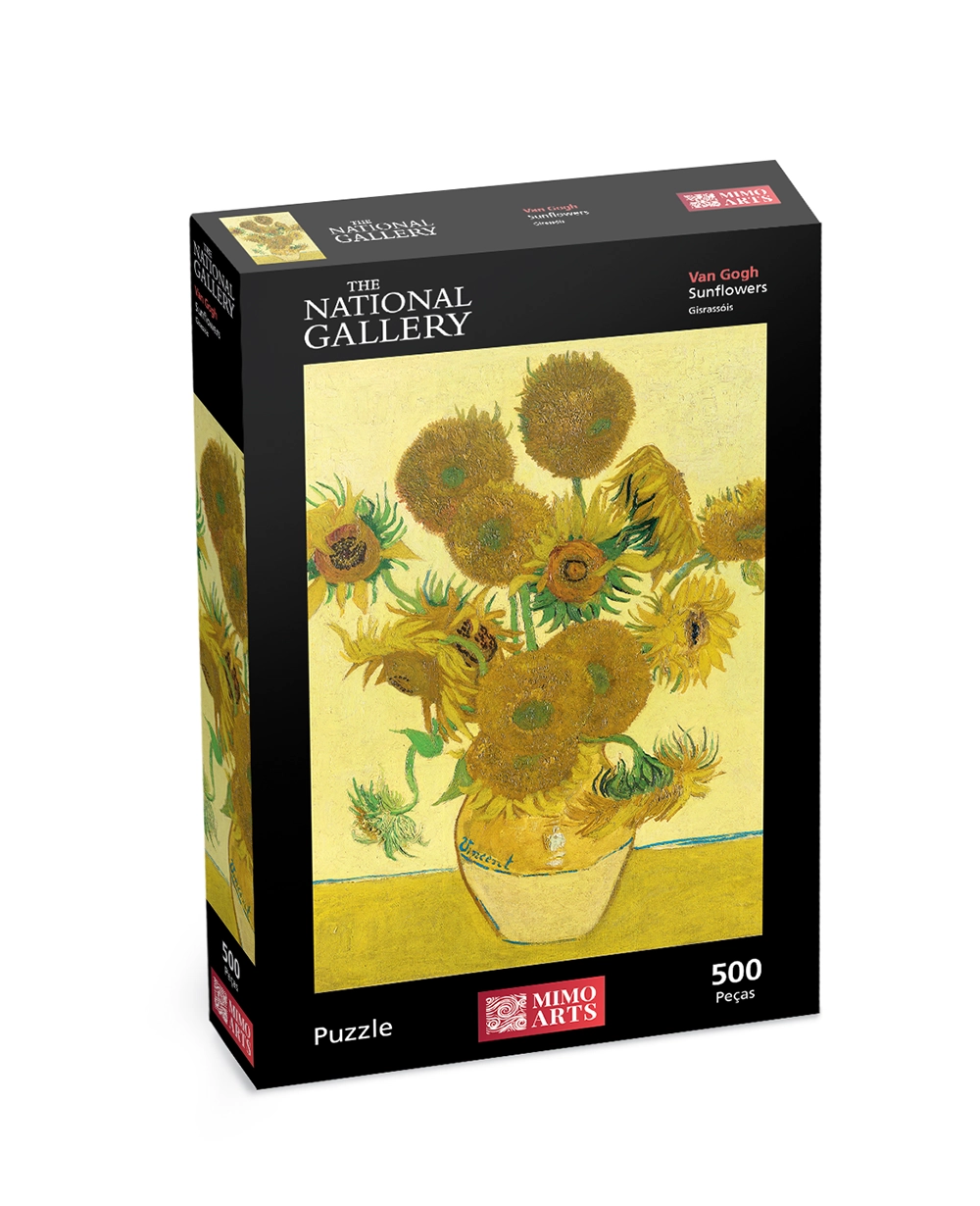 Quebra Cabeca Girassois 500pc 2602 Mimo Toys