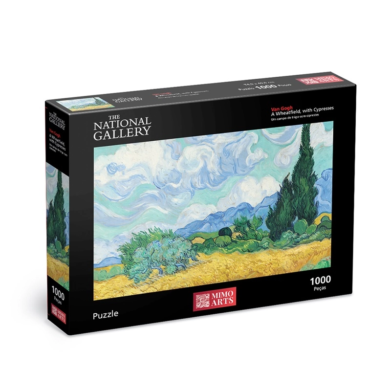 Quebra Cabeca Campo De Trigo 1000pc 2603 Mimo Toys