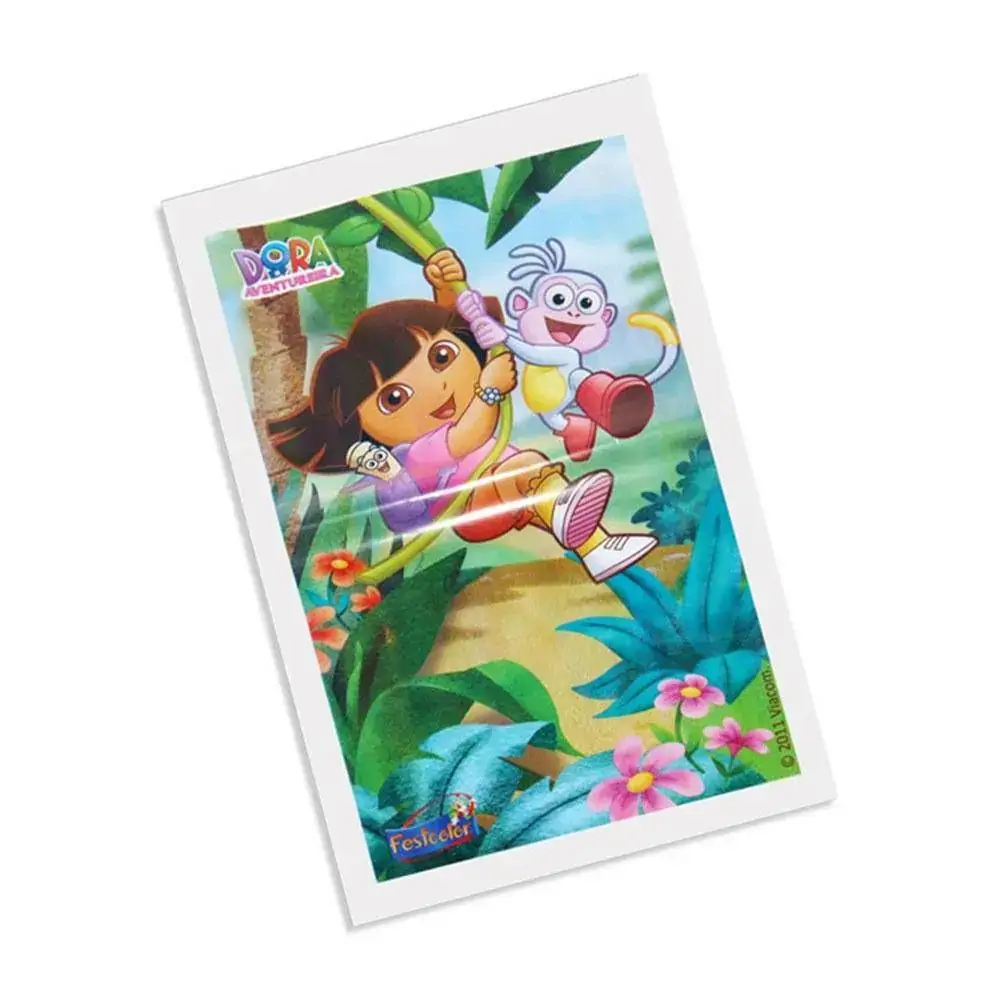 Sacola Plast Festcolor Dora Aventureira C/8