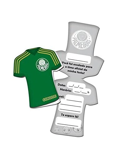 Convite Festcolor Palmeiras C/8