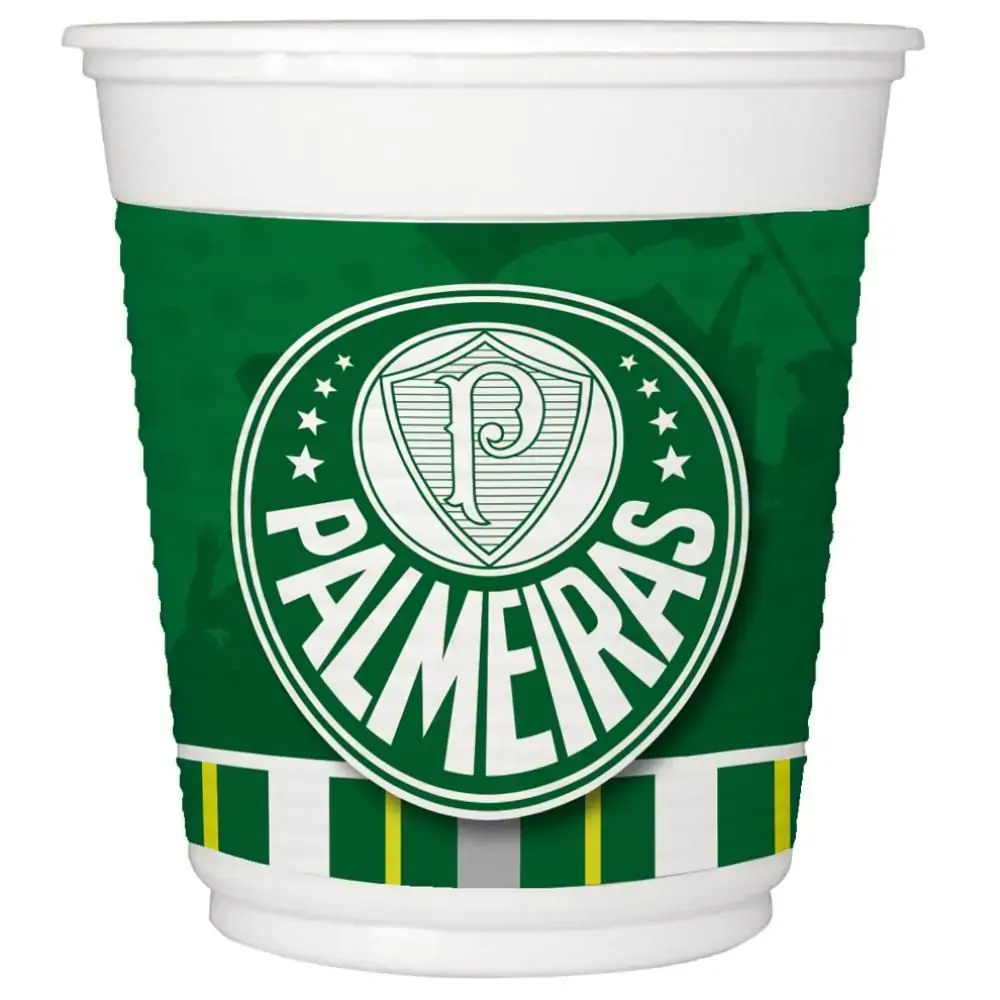 Copo Festcolor Plastico Palmeiras C/8