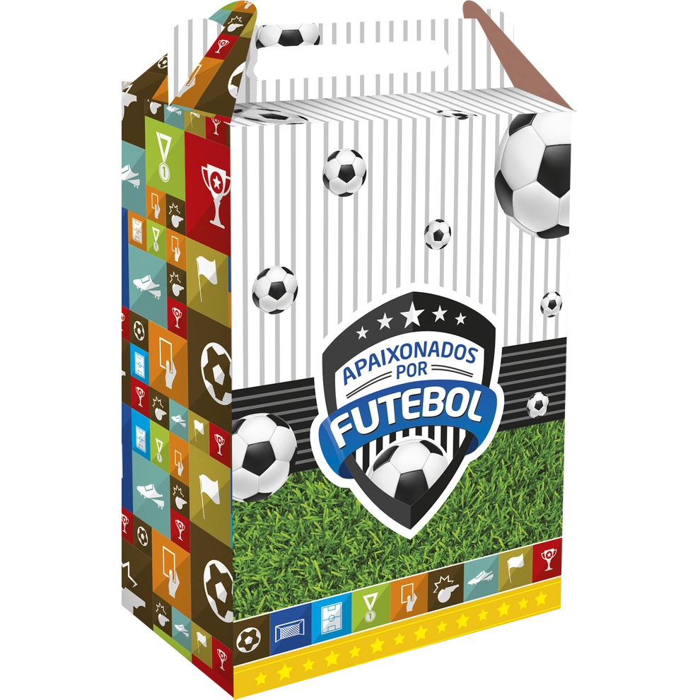 Cx Surp Apaixonados Por Futebol C/8 Festcolor