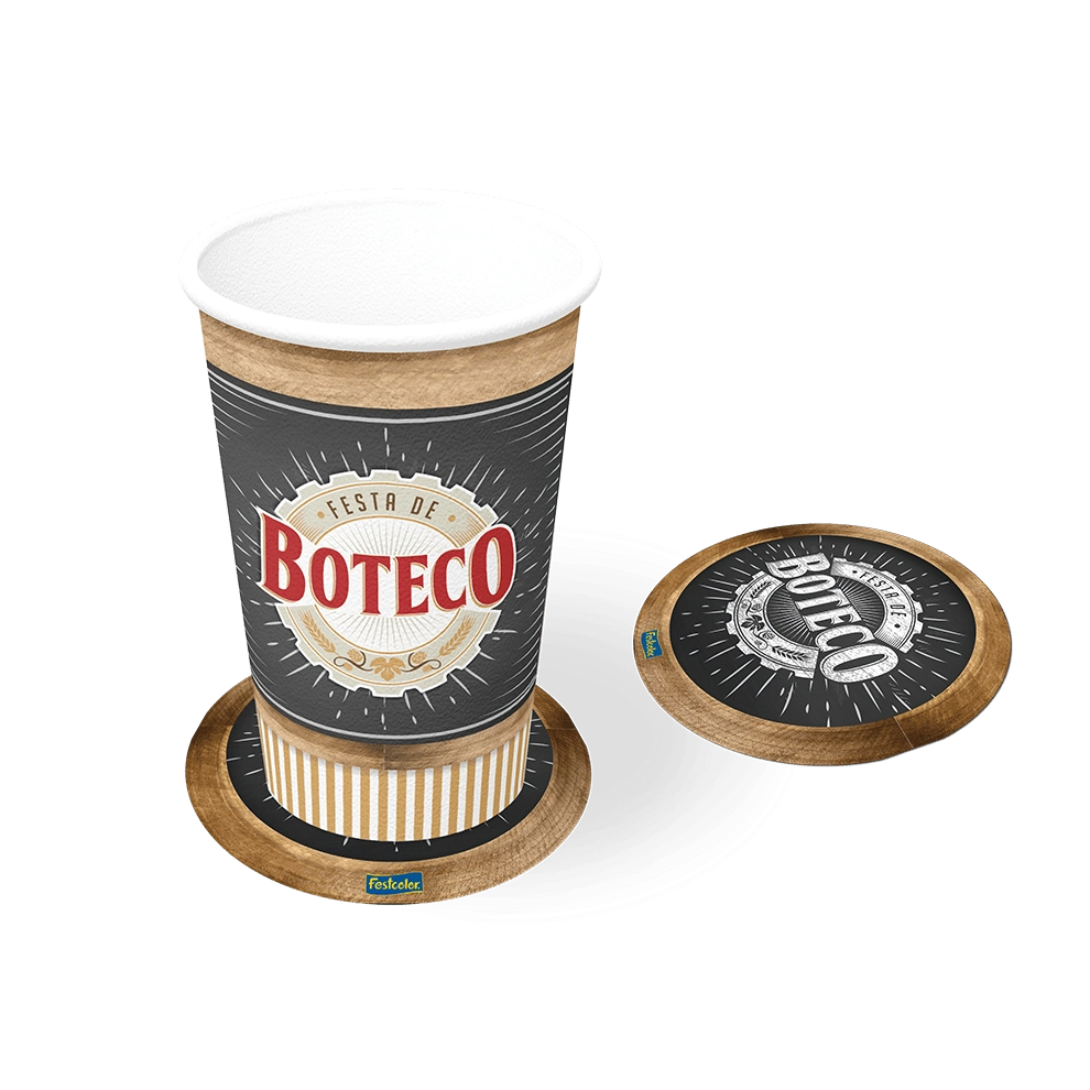 Porta Copos Boteco C/08un