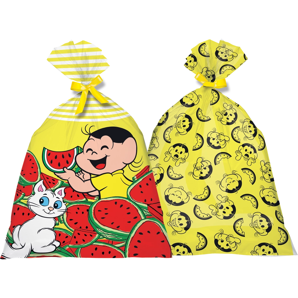 Sacola Plast Magali Melancia C/8 Festcolor